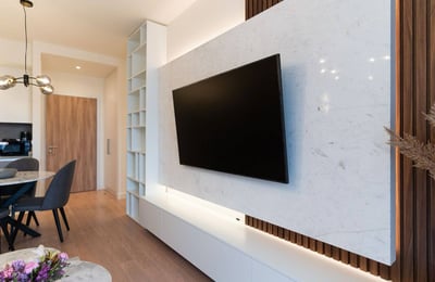 Аренда светлой 2-комнатной квартиры, 55 м², ЖК BW Aqua, Белград, Сербия